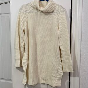 Kate Spade Cream Turtleneck Sweater